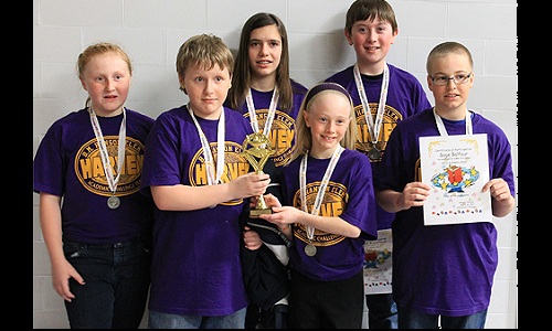Harvey 2nd Place Winners at Academic Challenge-4-6-13 issue Image