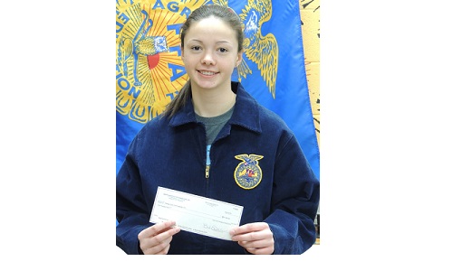 McKayla Jones wins FFA SAE grant-Jan 23 2016 issue Image