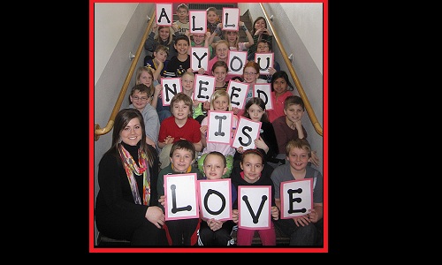 Miss Leier's 4th grade Valentine Feb. 9 issue Image